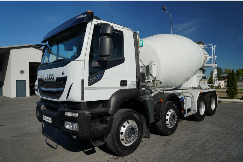 Iveco 400 SL X-WAY STRALIS / 8X4 / BETONOMIESZARKA / IMER / OPONY 100 - Autobetoonisegisti: pilt 2 Iveco 400 SL X-WAY STRALIS / 8X4 / BETONOMIESZARKA / IMER / OPONY 100 - Autobetoonisegisti: pilt 2