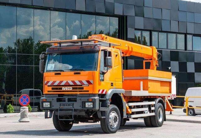 Iveco CURSOR 240 4x4 RUTHMANN T225 22,5 Meters Lift - Veoautolt tõusev platvorm: pilt 2 Iveco CURSOR 240 4x4 RUTHMANN T225 22,5 Meters Lift - Veoautolt tõusev platvorm: pilt 2