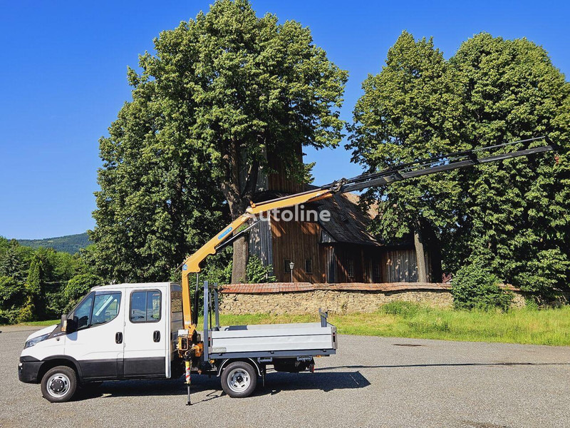 Iveco Daily 35c-15 Doka flatbed + crane Effer - Madelauto, Meeskonnaauto: pilt 2 Iveco Daily 35c-15 Doka flatbed + crane Effer - Madelauto, Meeskonnaauto: pilt 2