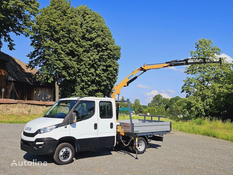 Iveco Daily 35c-15 Doka flatbed + crane Effer - Madelauto, Meeskonnaauto: pilt 4 Iveco Daily 35c-15 Doka flatbed + crane Effer - Madelauto, Meeskonnaauto: pilt 4