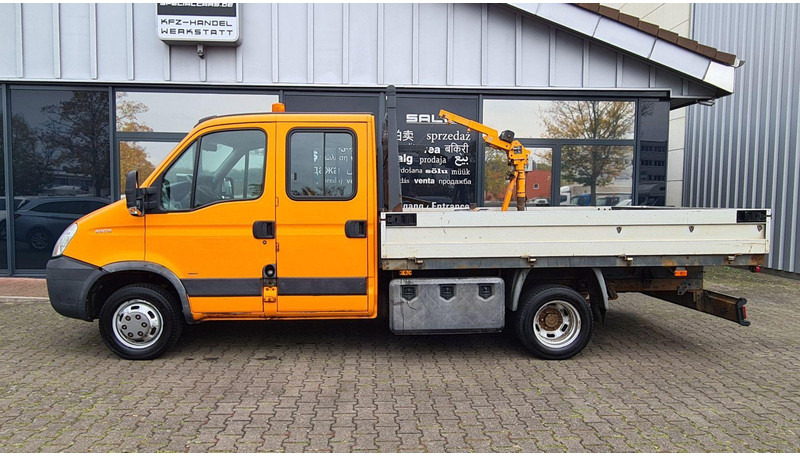 Iveco Daily 50C15 Doka Flatbed + Crane Hummel GSK 500 - Madelveok/ Platvormveok, Kraanaga veoauto: pilt 2 Iveco Daily 50C15 Doka Flatbed + Crane Hummel GSK 500 - Madelveok/ Platvormveok, Kraanaga veoauto: pilt 2