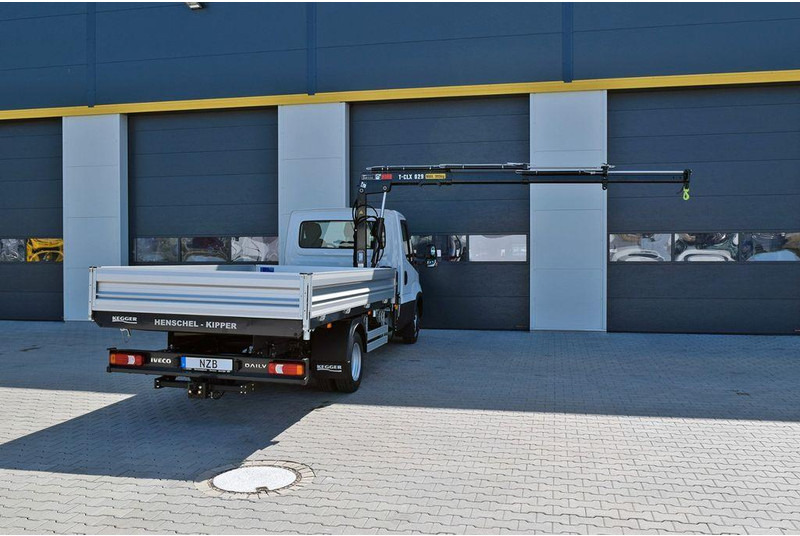 Iveco Daily 50C21H 3 way tipper + crane Hiab T-CLX 029 - Kallurauto, Kraanaga veoauto: pilt 3 Iveco Daily 50C21H 3 way tipper + crane Hiab T-CLX 029 - Kallurauto, Kraanaga veoauto: pilt 3