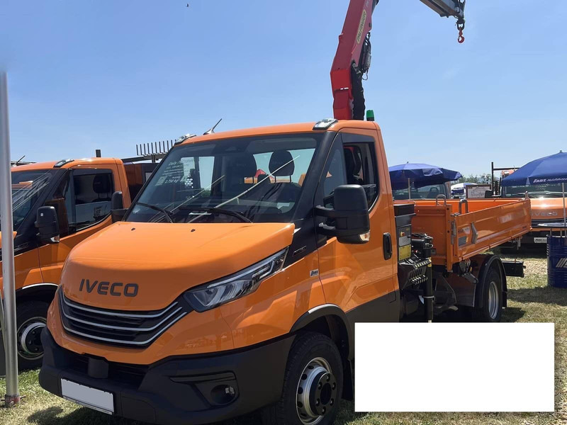 Iveco Daily 70C18H - Flatbed+crane - Madelveok/ Platvormveok, Kraanaga veoauto: pilt 1 Iveco Daily 70C18H - Flatbed+crane - Madelveok/ Platvormveok, Kraanaga veoauto: pilt 1