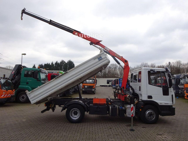 Iveco ML75E18K - 3 way tipper+crane - Kallurauto, Kraanaga veoauto: pilt 4 Iveco ML75E18K - 3 way tipper+crane - Kallurauto, Kraanaga veoauto: pilt 4