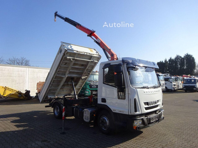 Iveco ML75E18K - 3 way tipper+crane - Kallurauto, Kraanaga veoauto: pilt 5 Iveco ML75E18K - 3 way tipper+crane - Kallurauto, Kraanaga veoauto: pilt 5