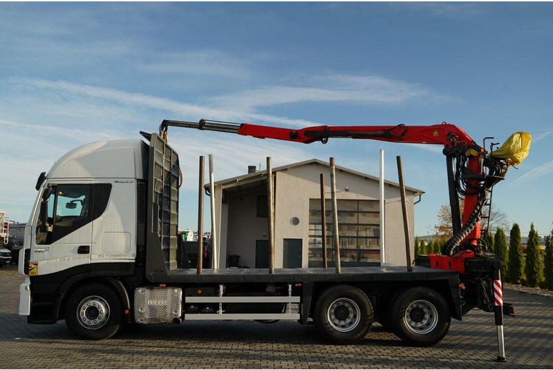 Iveco STRALIS 560 / 6X4 / DO DREWNA / DO DRZEWA / DO LASU / HDS PALFIN - Metsaveok, Kraanaga veoauto: pilt 3 Iveco STRALIS 560 / 6X4 / DO DREWNA / DO DRZEWA / DO LASU / HDS PALFIN - Metsaveok, Kraanaga veoauto: pilt 3