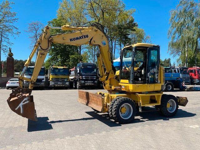 Komatsu PW 118 MR-8 - Ratastel ekskavaator: pilt 1 Komatsu PW 118 MR-8 - Ratastel ekskavaator: pilt 1