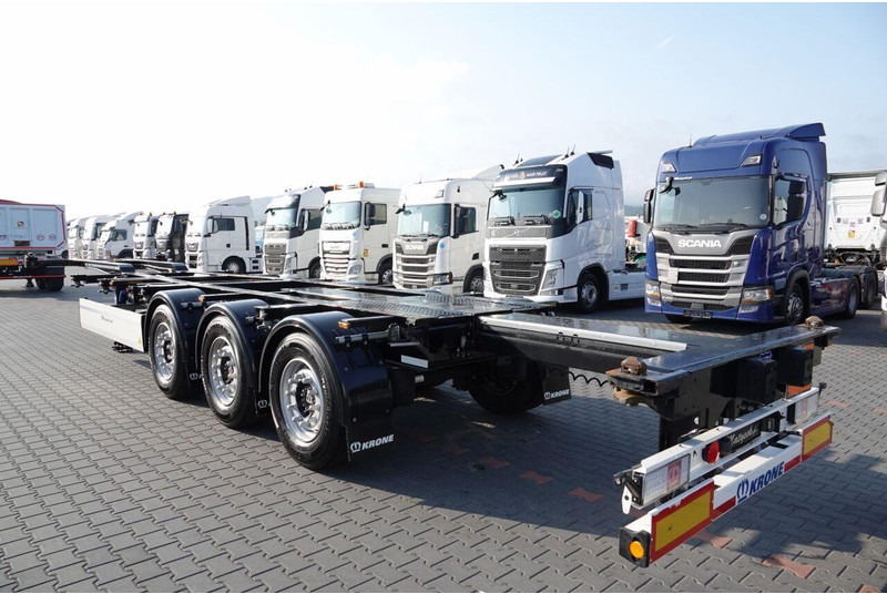 Krone NACZEPA PODKONTENEROWA / NOWA / 2023 ROK / ROZSUWANY TYŁ / DO WS - Konteinerveduk/ Tõstukiga poolhaagis: pilt 5 Krone NACZEPA PODKONTENEROWA / NOWA / 2023 ROK / ROZSUWANY TYŁ / DO WS - Konteinerveduk/ Tõstukiga poolhaagis: pilt 5