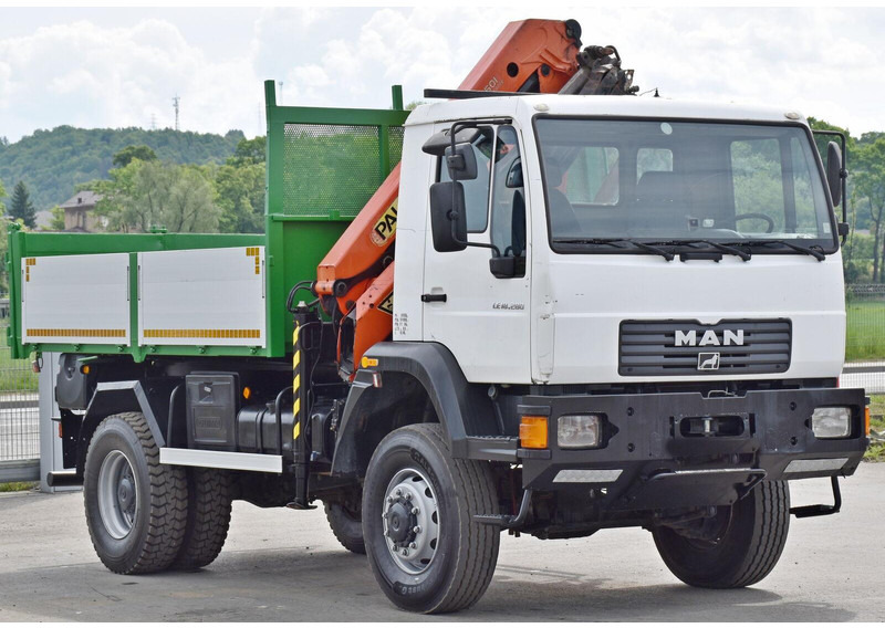 MAN LE 18.280 Kipper 3,70 m + PK 9501 /4x4 - Kallurauto, Kraanaga veoauto: pilt 3 MAN LE 18.280 Kipper 3,70 m + PK 9501 /4x4 - Kallurauto, Kraanaga veoauto: pilt 3