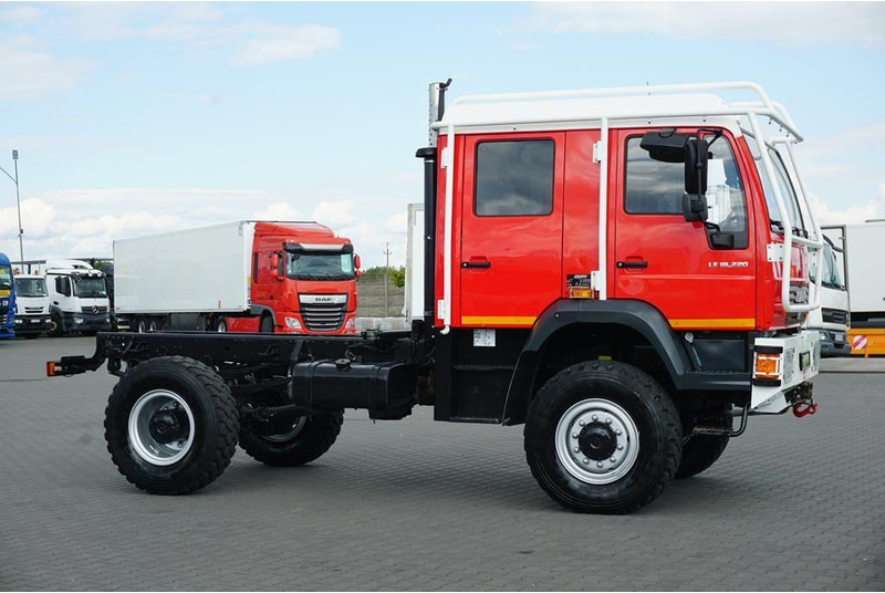 MAN LE 220 / 4 X 4 / DOKA / DO ZABUDOWY / KAMPER - Kabiinišassiiga veoauto: pilt 4 MAN LE 220 / 4 X 4 / DOKA / DO ZABUDOWY / KAMPER - Kabiinišassiiga veoauto: pilt 4