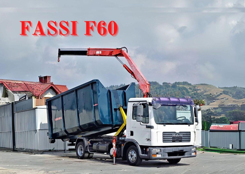 MAN TGL 7.150 + FASSI F60 * TOPZUSTAND - Kallurauto, Kraanaga veoauto: pilt 1 MAN TGL 7.150 + FASSI F60 * TOPZUSTAND - Kallurauto, Kraanaga veoauto: pilt 1