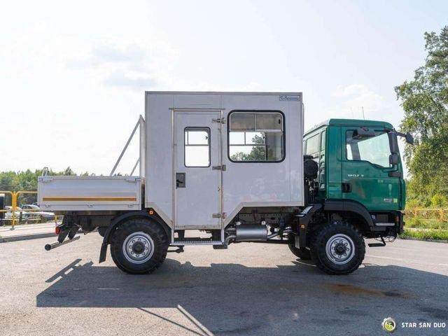 MAN TGM 13.240 4x4 BL Double Cab Camper BUS - Kabiinišassiiga veoauto, Kraanaga veoauto: pilt 2 MAN TGM 13.240 4x4 BL Double Cab Camper BUS - Kabiinišassiiga veoauto, Kraanaga veoauto: pilt 2