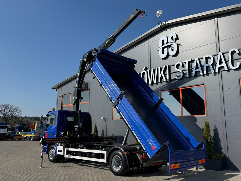 MAN TGM TGL 15.250 / E6 / wywrotka 3-S + HMF żuraw z pilotem / H - Kallurauto, Kraanaga veoauto: pilt 3 MAN TGM TGL 15.250 / E6 / wywrotka 3-S + HMF żuraw z pilotem / H - Kallurauto, Kraanaga veoauto: pilt 3