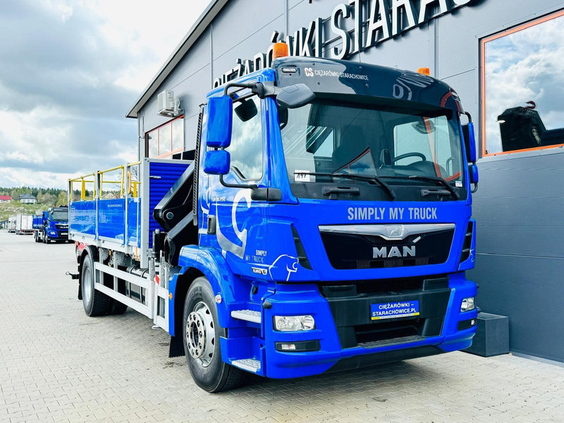 MAN TGM TGL TGS 18.250 - Madelveok/ Platvormveok, Kraanaga veoauto: pilt 3 MAN TGM TGL TGS 18.250 - Madelveok/ Platvormveok, Kraanaga veoauto: pilt 3