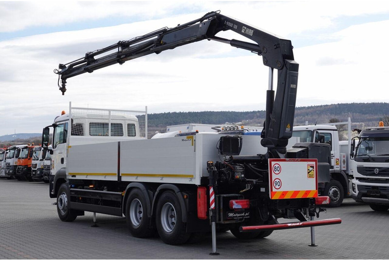 MAN TGS 26.320 / 6X4 / SKRZYNIOWY 6.5 M + HDS HIAB 188 BS-3 / MAX UD - Madelveok/ Platvormveok, Kraanaga veoauto: pilt 2 MAN TGS 26.320 / 6X4 / SKRZYNIOWY 6.5 M + HDS HIAB 188 BS-3 / MAX UD - Madelveok/ Platvormveok, Kraanaga veoauto: pilt 2