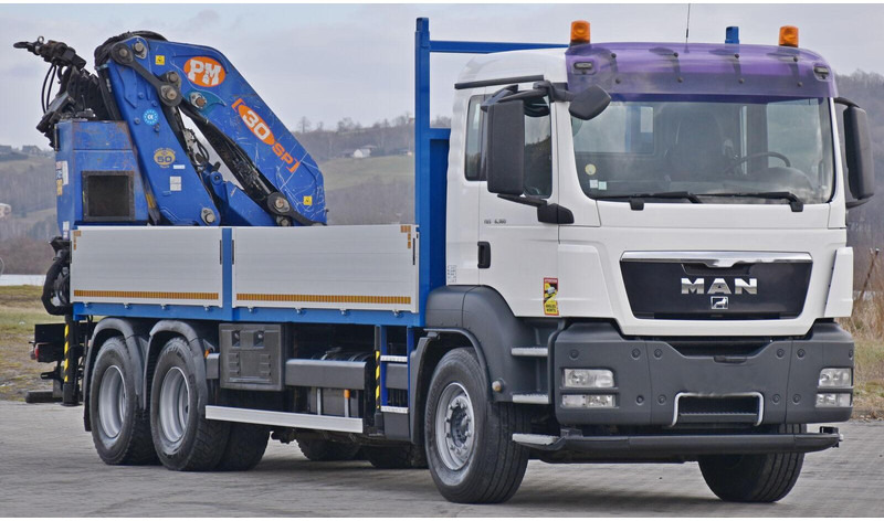 MAN TGS 26.360 - Madelveok/ Platvormveok, Kraanaga veoauto: pilt 3 MAN TGS 26.360 - Madelveok/ Platvormveok, Kraanaga veoauto: pilt 3