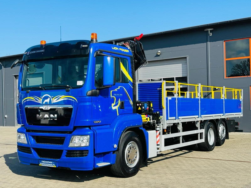 MAN TGS 26.360 - Madelveok/ Platvormveok, Kraanaga veoauto: pilt 1 MAN TGS 26.360 - Madelveok/ Platvormveok, Kraanaga veoauto: pilt 1
