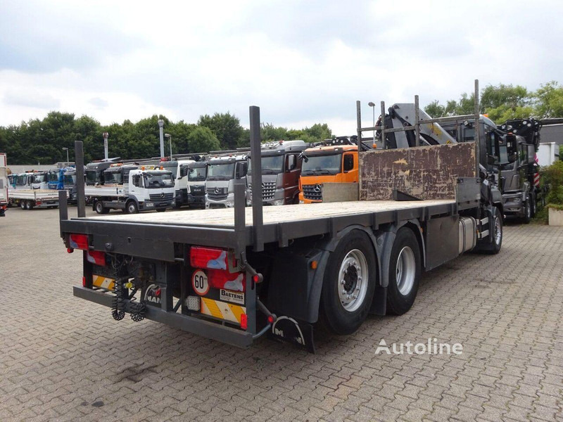 MAN TGS 26.360 - Open flatbed+crane 6x2 - Madelveok/ Platvormveok, Kraanaga veoauto: pilt 5 MAN TGS 26.360 - Open flatbed+crane 6x2 - Madelveok/ Platvormveok, Kraanaga veoauto: pilt 5