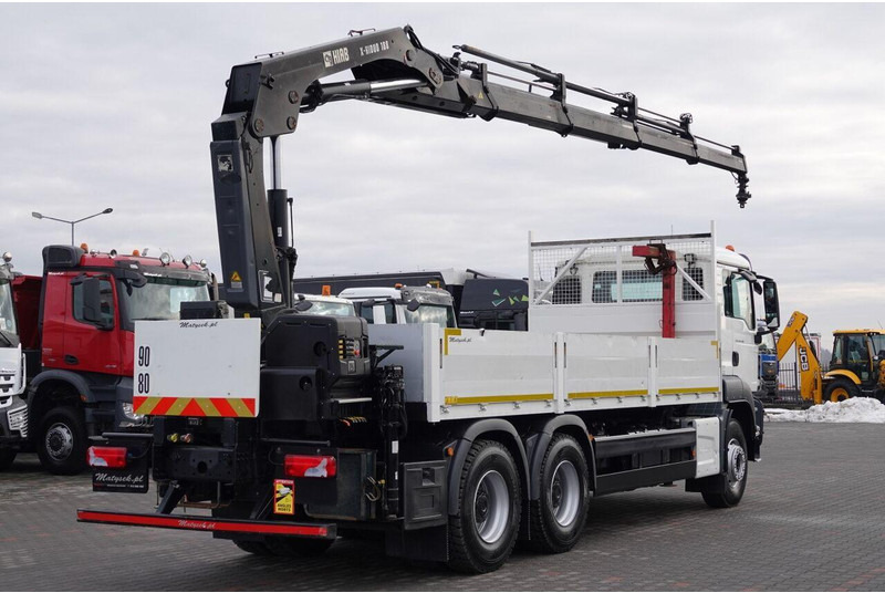 MAN TGS 26.400 / 6x4 / SKRZYNIOWY - 6,5M / HDS HIAB 188 4xwysów 13 M - Madelveok/ Platvormveok, Kraanaga veoauto: pilt 3 MAN TGS 26.400 / 6x4 / SKRZYNIOWY - 6,5M / HDS HIAB 188 4xwysów 13 M - Madelveok/ Platvormveok, Kraanaga veoauto: pilt 3