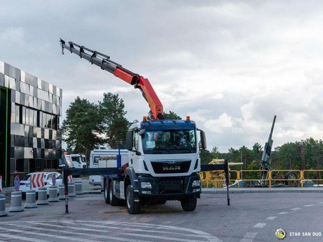 MAN TGS 26.400 6x6 PALFINGER PK 33002 EH Crane Kran - Madelveok/ Platvormveok, Kraanaga veoauto: pilt 3 MAN TGS 26.400 6x6 PALFINGER PK 33002 EH Crane Kran - Madelveok/ Platvormveok, Kraanaga veoauto: pilt 3