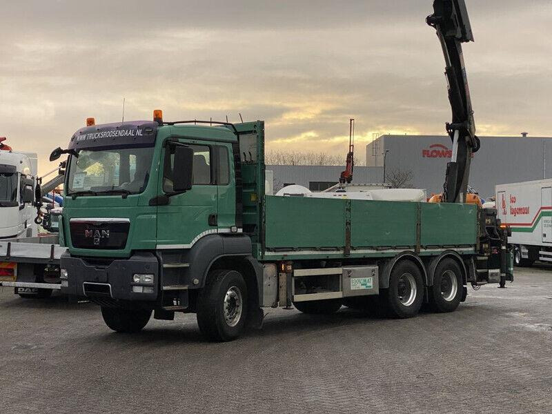MAN TGS 26.440 - Madelveok/ Platvormveok, Kraanaga veoauto: pilt 1 MAN TGS 26.440 - Madelveok/ Platvormveok, Kraanaga veoauto: pilt 1
