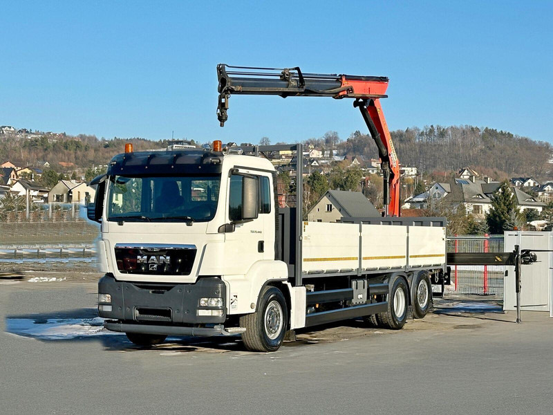 MAN TGS 26.440* PK 18001 - EH A + FUNK* TOPZUSTAND - Madelveok/ Platvormveok, Kraanaga veoauto: pilt 2 MAN TGS 26.440* PK 18001 - EH A + FUNK* TOPZUSTAND - Madelveok/ Platvormveok, Kraanaga veoauto: pilt 2