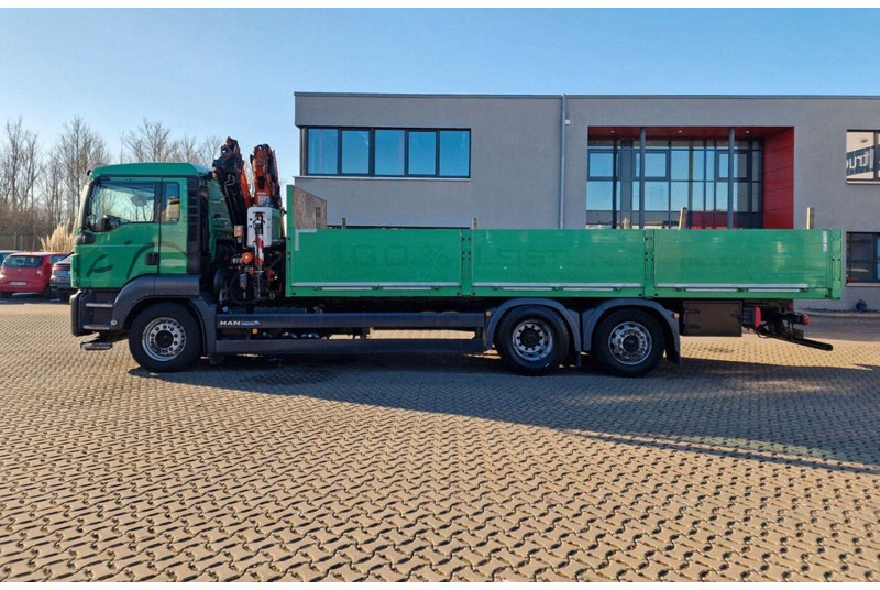 MAN TGS 26.460 6X2 Flatbed + Crane Atlas 172.3E-A4 + RC - Madelveok/ Platvormveok, Kraanaga veoauto: pilt 5 MAN TGS 26.460 6X2 Flatbed + Crane Atlas 172.3E-A4 + RC - Madelveok/ Platvormveok, Kraanaga veoauto: pilt 5