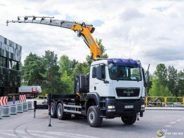 MAN TGS 33.400 6x6 BL EFFER 315/8S HDS Crane 2019 - Madelveok/ Platvormveok, Kraanaga veoauto: pilt 1 MAN TGS 33.400 6x6 BL EFFER 315/8S HDS Crane 2019 - Madelveok/ Platvormveok, Kraanaga veoauto: pilt 1