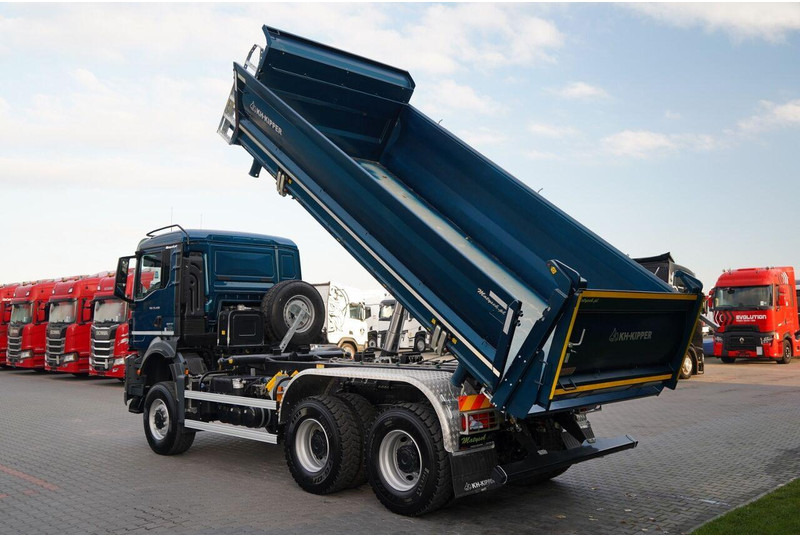 MAN TGS 33.480 / 6X6 / WYWROTKA 3 STRONNA / BORDMATIC / HYDROBURTA / - Kallurauto: pilt 4 MAN TGS 33.480 / 6X6 / WYWROTKA 3 STRONNA / BORDMATIC / HYDROBURTA / - Kallurauto: pilt 4