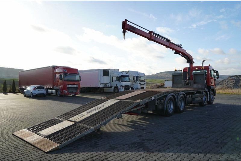 MAN TGS 35.360 / 8x2-4 / LAWETA + HDS HIAB 166 E-2 / 4 OSIOWY / NAJ - Puksiirauto: pilt 4 MAN TGS 35.360 / 8x2-4 / LAWETA + HDS HIAB 166 E-2 / 4 OSIOWY / NAJ - Puksiirauto: pilt 4