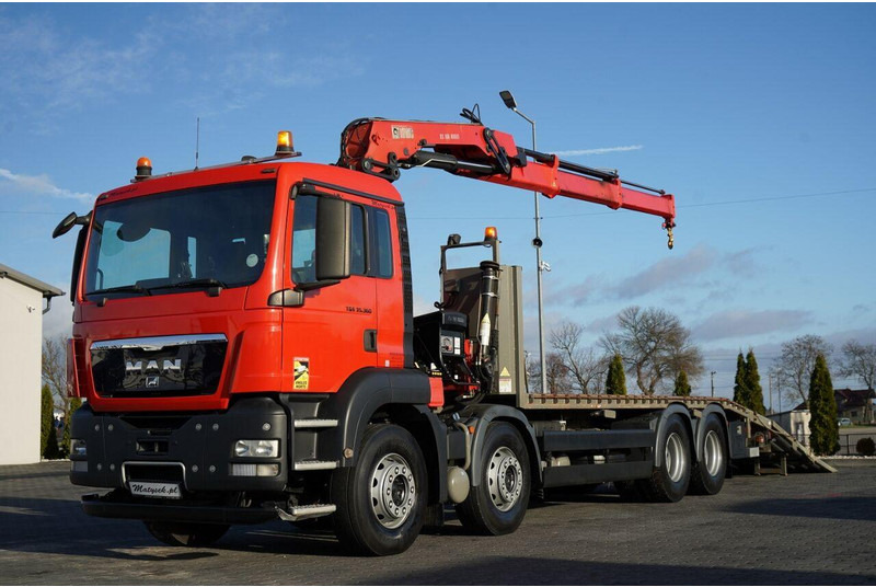 MAN TGS 35.360 / 8x2-4 / LAWETA + HDS HIAB 166 E-2 / 4 OSIOWY / NAJ - Puksiirauto: pilt 1 MAN TGS 35.360 / 8x2-4 / LAWETA + HDS HIAB 166 E-2 / 4 OSIOWY / NAJ - Puksiirauto: pilt 1