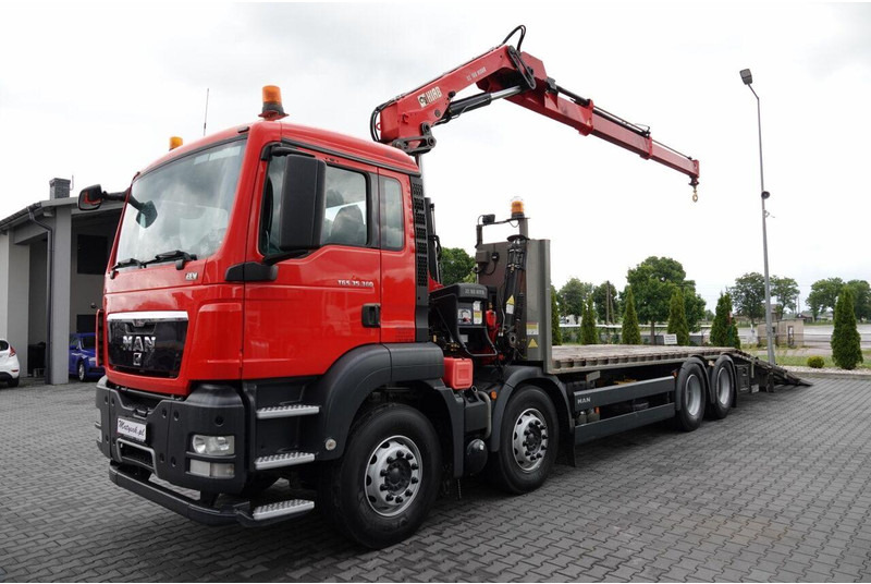 MAN TGS 35.360 / 8x2-4 / LAWETA + HDS HIAB 166 E-2 / OŚ PODNOSZONA / - Puksiirauto: pilt 2 MAN TGS 35.360 / 8x2-4 / LAWETA + HDS HIAB 166 E-2 / OŚ PODNOSZONA / - Puksiirauto: pilt 2