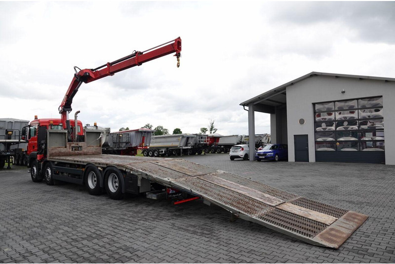 MAN TGS 35.360 / 8x2-4 / LAWETA + HDS HIAB 166 E-2 / OŚ PODNOSZONA / - Puksiirauto: pilt 4 MAN TGS 35.360 / 8x2-4 / LAWETA + HDS HIAB 166 E-2 / OŚ PODNOSZONA / - Puksiirauto: pilt 4