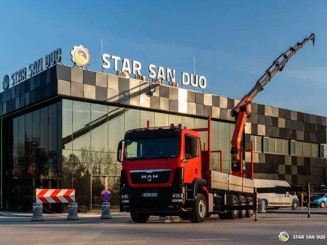 MAN TGS 35.400 - Madelveok/ Platvormveok, Kraanaga veoauto: pilt 3 MAN TGS 35.400 - Madelveok/ Platvormveok, Kraanaga veoauto: pilt 3
