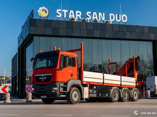 MAN TGS 35.400 PALFINGER PK 44002 WINCH TRIDEM KRAN - Madelveok/ Platvormveok, Kraanaga veoauto: pilt 3 MAN TGS 35.400 PALFINGER PK 44002 WINCH TRIDEM KRAN - Madelveok/ Platvormveok, Kraanaga veoauto: pilt 3