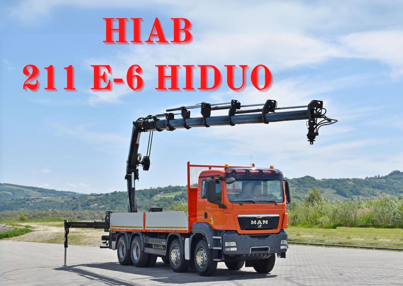 MAN TGS 35.440 - Madelveok/ Platvormveok, Kraanaga veoauto: pilt 1 MAN TGS 35.440 - Madelveok/ Platvormveok, Kraanaga veoauto: pilt 1