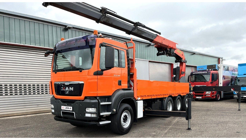 MAN TGS 35.480 8x4 Crane Palfinger PK 50002EH - Madelveok/ Platvormveok, Kraanaga veoauto: pilt 1 MAN TGS 35.480 8x4 Crane Palfinger PK 50002EH - Madelveok/ Platvormveok, Kraanaga veoauto: pilt 1