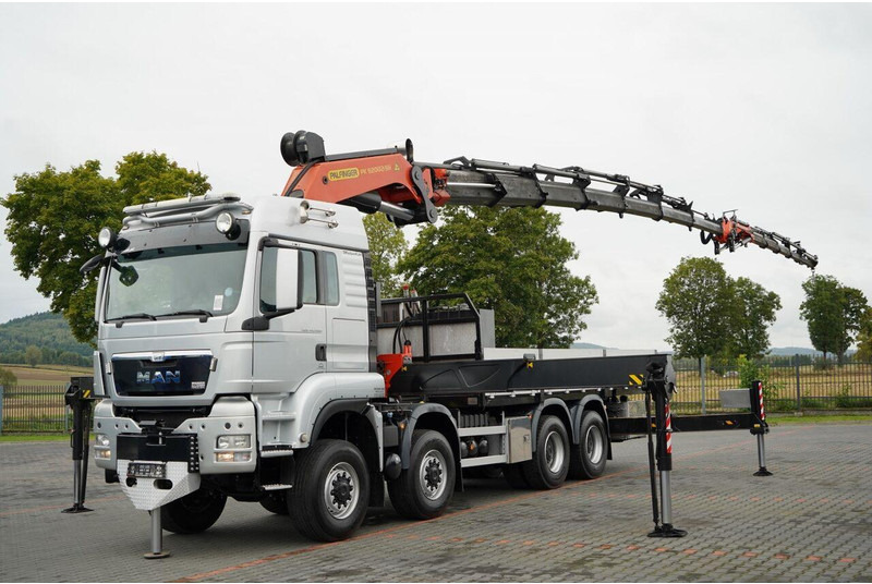 MAN TGS 41.480 - Madelveok/ Platvormveok, Kraanaga veoauto: pilt 1 MAN TGS 41.480 - Madelveok/ Platvormveok, Kraanaga veoauto: pilt 1