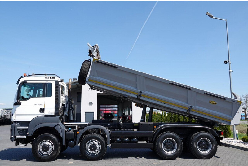 MAN TGS 41.510 / 8x6 / WYWROTKA / 3 STRONNA / BORDMATIC / HYDROBURTA - Kallurauto: pilt 3 MAN TGS 41.510 / 8x6 / WYWROTKA / 3 STRONNA / BORDMATIC / HYDROBURTA - Kallurauto: pilt 3