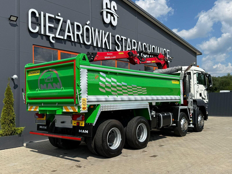 MAN TGS TGX 35.400 // 8x4 // E5 // wywrotka kiper + HDS z czerpakiem - Kallurauto, Kraanaga veoauto: pilt 5 MAN TGS TGX 35.400 // 8x4 // E5 // wywrotka kiper + HDS z czerpakiem - Kallurauto, Kraanaga veoauto: pilt 5