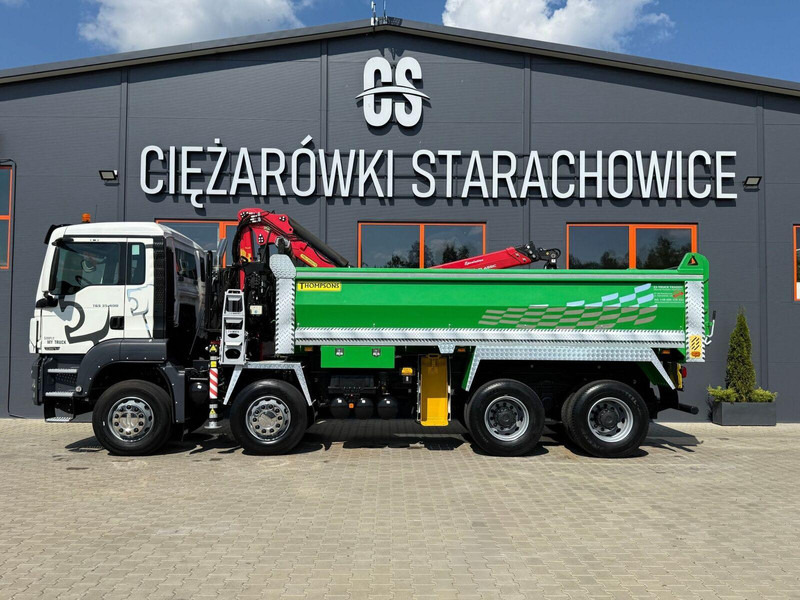 MAN TGS TGX 35.400 // 8x4 // E5 // wywrotka kiper + HDS z czerpakiem - Kallurauto, Kraanaga veoauto: pilt 3 MAN TGS TGX 35.400 // 8x4 // E5 // wywrotka kiper + HDS z czerpakiem - Kallurauto, Kraanaga veoauto: pilt 3