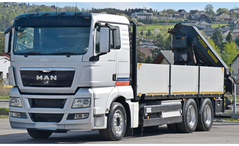 MAN TGX 26.440 Pritsche 6,40 m* PK 29002+FUNK *6x4 - Madelveok/ Platvormveok, Kraanaga veoauto: pilt 4 MAN TGX 26.440 Pritsche 6,40 m* PK 29002+FUNK *6x4 - Madelveok/ Platvormveok, Kraanaga veoauto: pilt 4