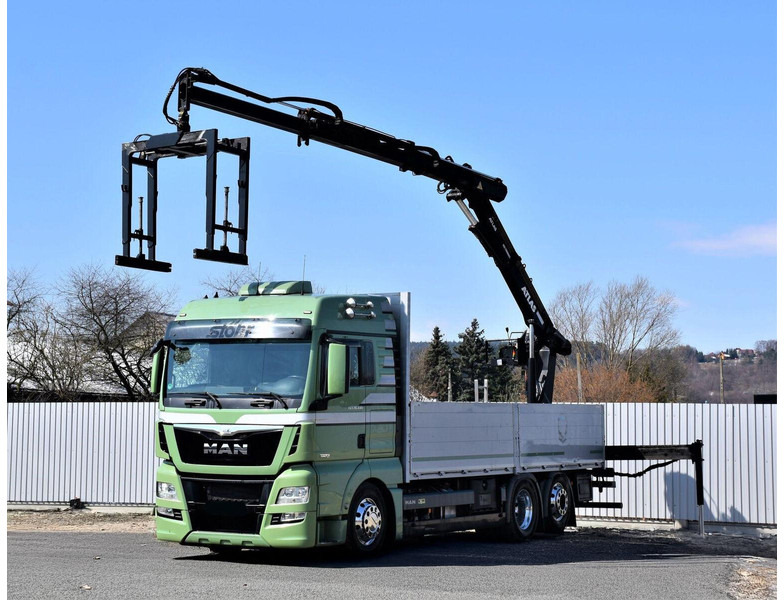 MAN TGX 26.440 Pritsche 6,60 m* ATLAS 125.2V-A12VB - Madelveok/ Platvormveok, Kraanaga veoauto: pilt 2 MAN TGX 26.440 Pritsche 6,60 m* ATLAS 125.2V-A12VB - Madelveok/ Platvormveok, Kraanaga veoauto: pilt 2
