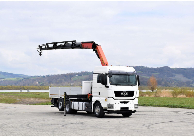MAN TGX 26.480 - Madelveok/ Platvormveok, Kraanaga veoauto: pilt 2 MAN TGX 26.480 - Madelveok/ Platvormveok, Kraanaga veoauto: pilt 2