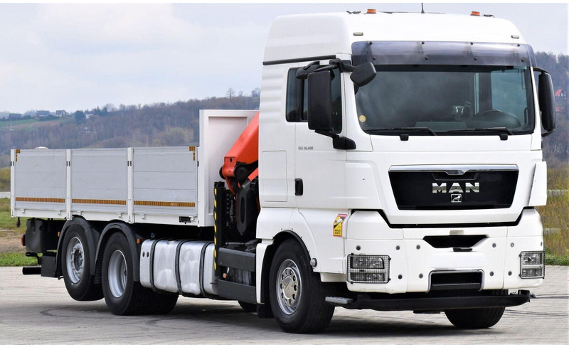 MAN TGX 26.480 - Madelveok/ Platvormveok, Kraanaga veoauto: pilt 3 MAN TGX 26.480 - Madelveok/ Platvormveok, Kraanaga veoauto: pilt 3
