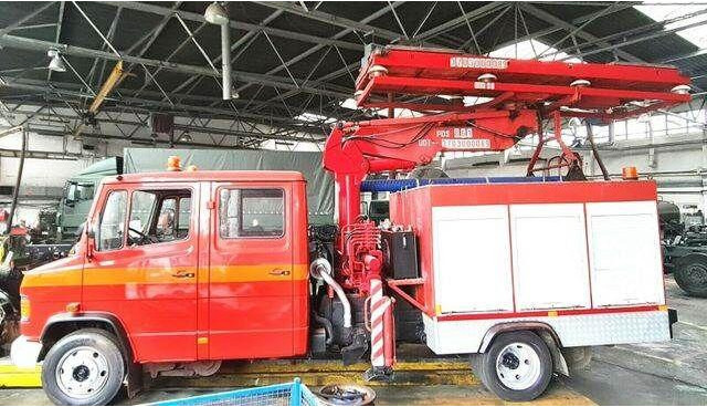 Mercedes-Benz 814 DHL ATLAS RAIL ROAD RAILWAY ZWEIWEG - Tuletõrjeauto: pilt 1 Mercedes-Benz 814 DHL ATLAS RAIL ROAD RAILWAY ZWEIWEG - Tuletõrjeauto: pilt 1