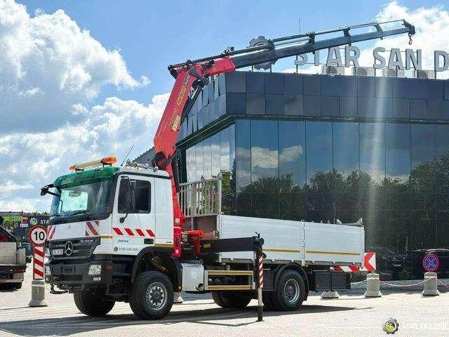 Mercedes-Benz ACTROS 2044A 4x4 Palfinger PK 20002 hds Crane - Madelveok/ Platvormveok, Kraanaga veoauto: pilt 1 Mercedes-Benz ACTROS 2044A 4x4 Palfinger PK 20002 hds Crane - Madelveok/ Platvormveok, Kraanaga veoauto: pilt 1