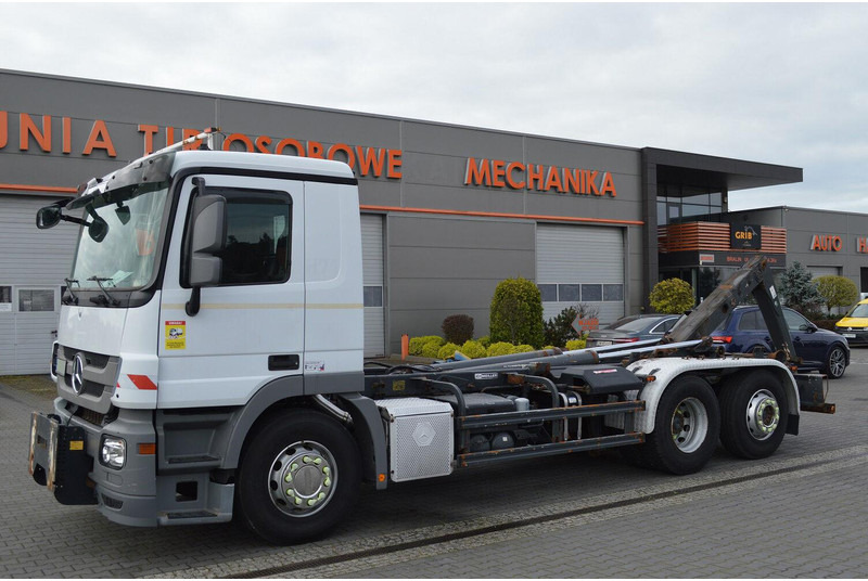 Mercedes-Benz ACTROS 2541 EURO 5 HOOK ABROLLKIPPER - Konkstõstukiga veoauto: pilt 2 Mercedes-Benz ACTROS 2541 EURO 5 HOOK ABROLLKIPPER - Konkstõstukiga veoauto: pilt 2