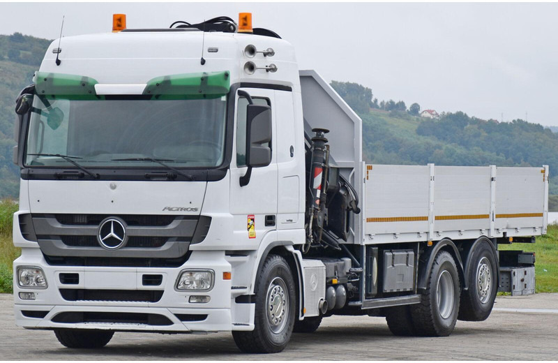 Mercedes-Benz ACTROS 2544 - Madelveok/ Platvormveok, Kraanaga veoauto: pilt 3 Mercedes-Benz ACTROS 2544 - Madelveok/ Platvormveok, Kraanaga veoauto: pilt 3