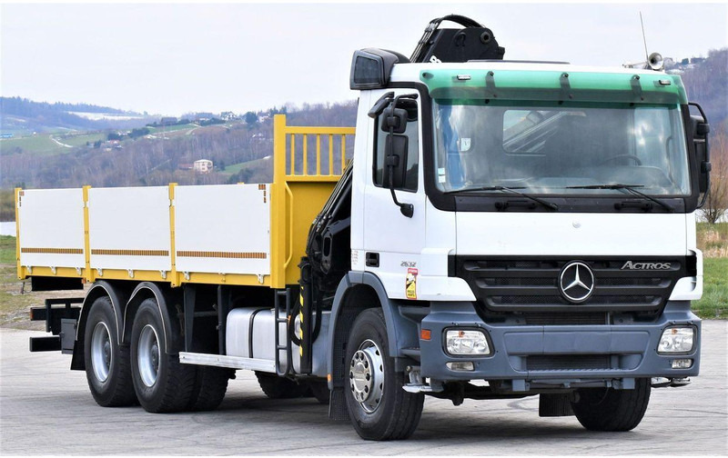 Mercedes-Benz ACTROS 2632 - Madelveok/ Platvormveok, Kraanaga veoauto: pilt 3 Mercedes-Benz ACTROS 2632 - Madelveok/ Platvormveok, Kraanaga veoauto: pilt 3
